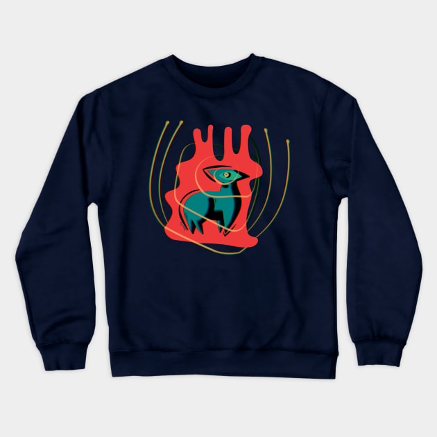 Dream Creature Venus Crewneck Sweatshirt by delonfim